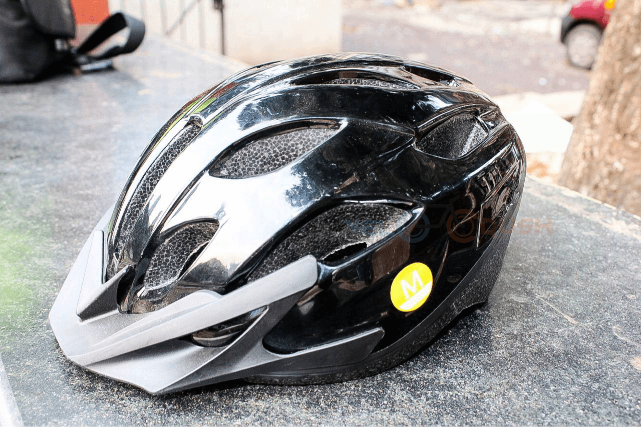 decathlon btwin bicycle helmet