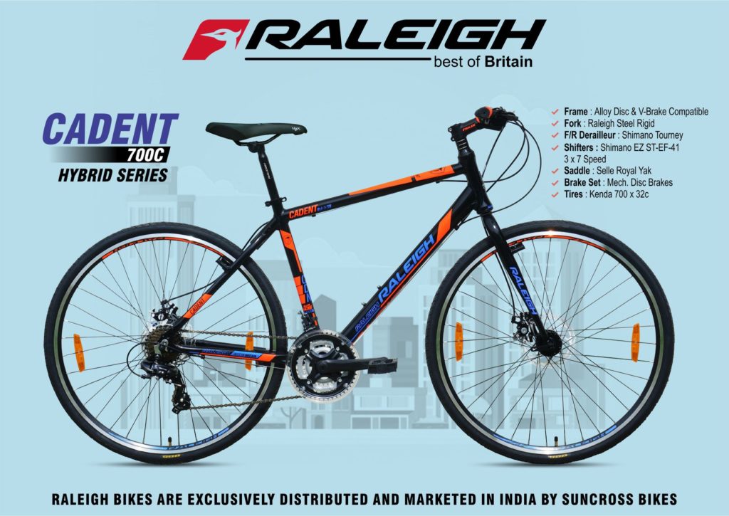 raleigh cycles under 10000