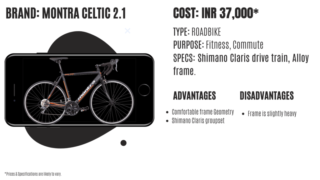 montra cycle price list