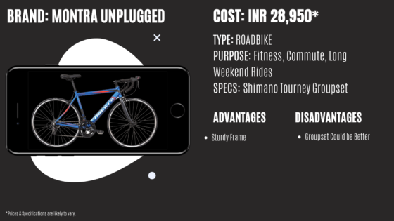 montra cycle price list